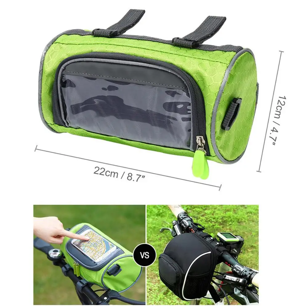 Велосипедные Сумки Портативная сумка на руль переднего сиденья прозрачный