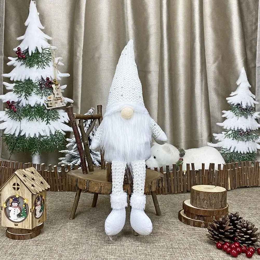 Безликая кукла Гнома На Рождество Рождественское украшение на елку для дома