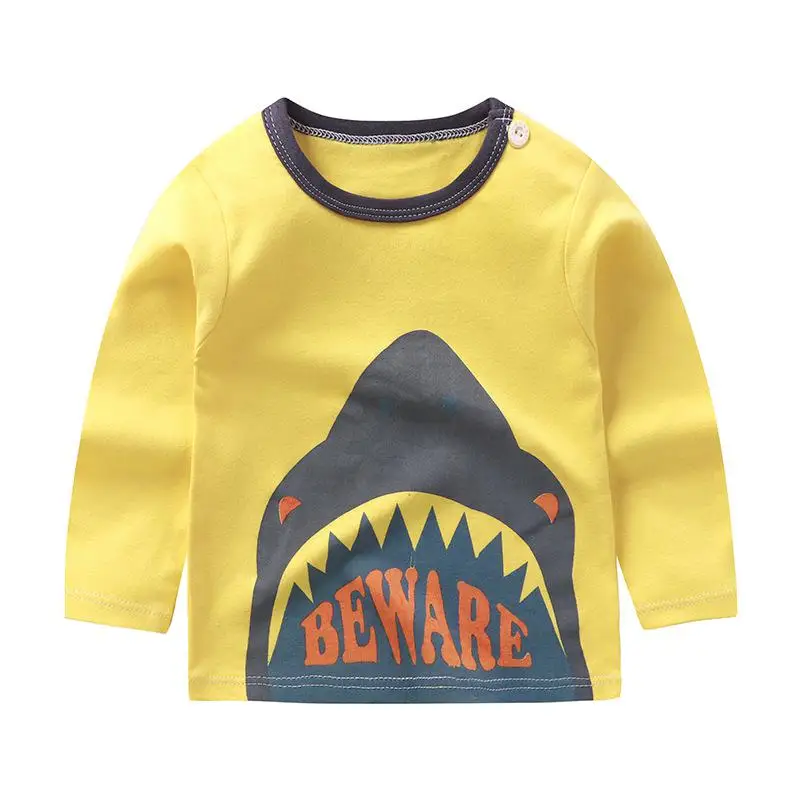 Новая детская одежда футболка пуловер для мальчиков малышей блузки маленьких и