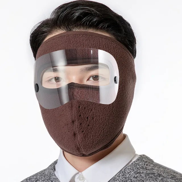 

new high quality Home Storage Summer Goggles Masked Warm and Outdoor Cycling Black Masked Thickened Ear Mask Cycling Mask