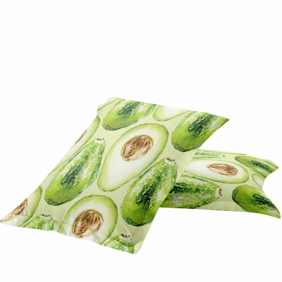 HELENGILI 3D Постельное белье фруктов авокадо печати пододеяльник набор похожая на