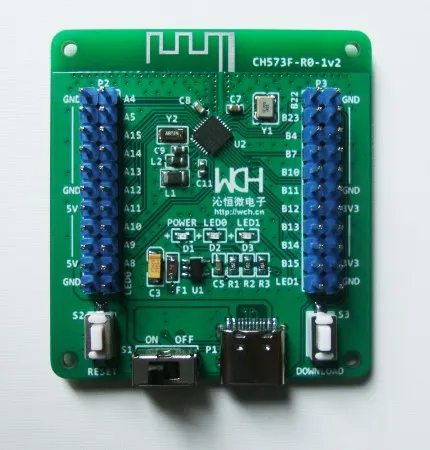 Плата разработки Ch573 плата оценки risc v core Bluetooth ble4.2 USB устройство/хост