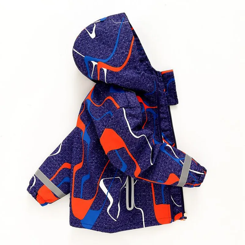 Новинка 2021 года Весенне-Осенняя детская одежда ветрозащитная Водонепроницаемая