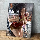 Холст стены искусства HD Печать Момо Yaoyorozu постеры для украшения дома картины сексуальная девушка для спальни модульные фотографии без рамок