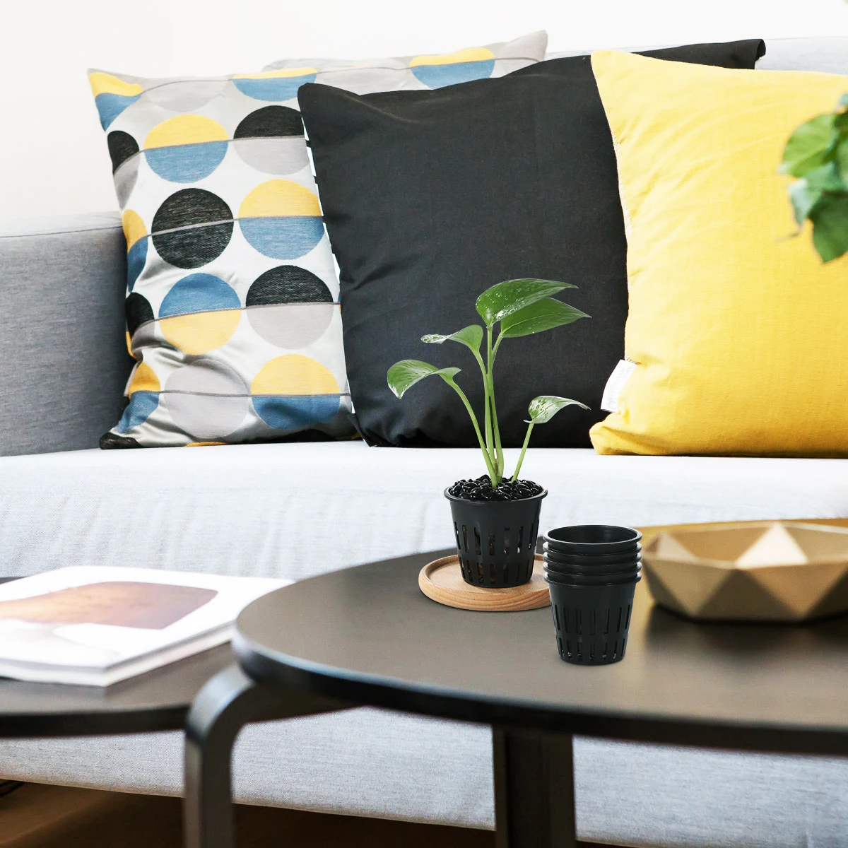 40 шт. Сетчатый Контейнер для растений|Детские горшки| |