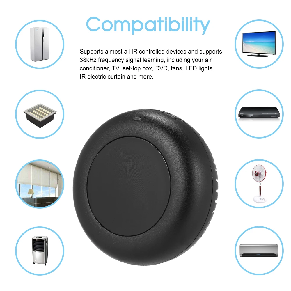 WiFi IR Remote Control Hub Smart Life APP Voice Infrared Controller Compatible with Tuya Alexa Google Home | Электроника