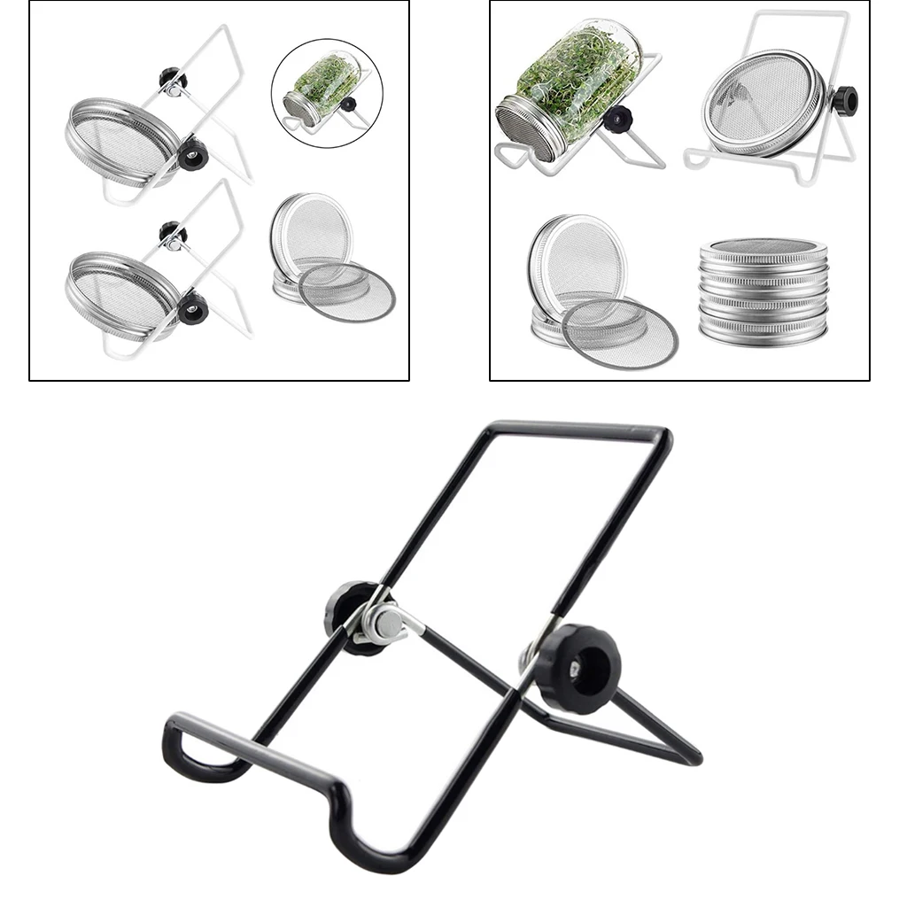 

Angle Adjsutable Germination Bracket Anti-slip Stainless Steel Sprouting Stand