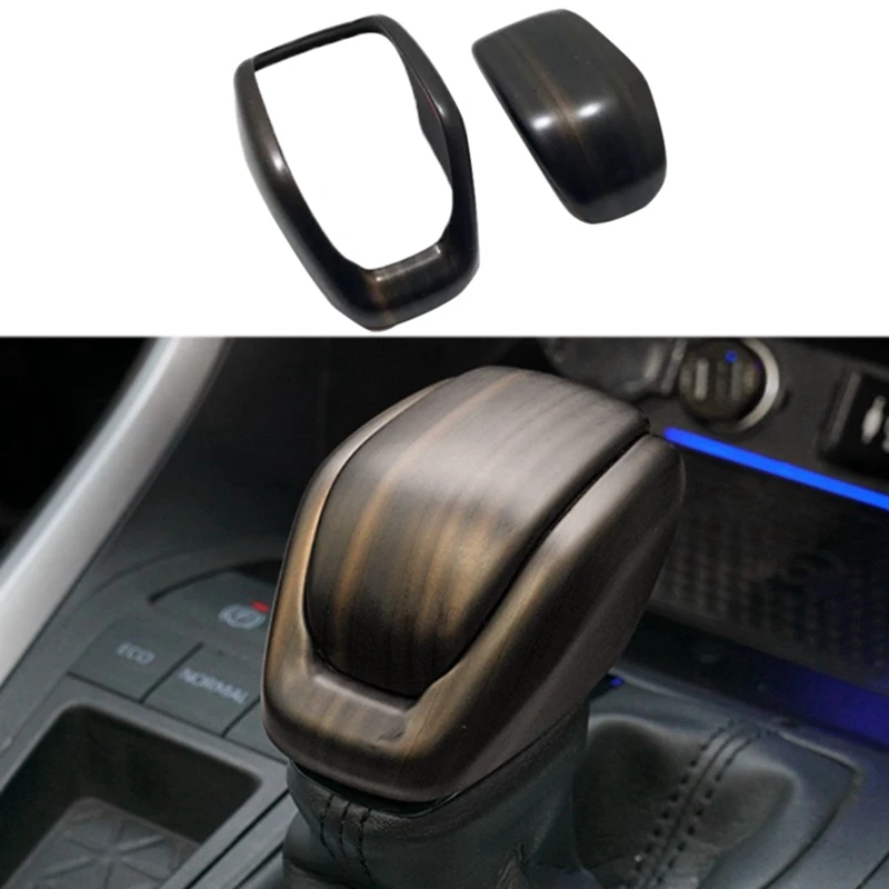 

Gear Head Stickers, Handlebar Decorative Cover Sequined Interior Modification for Toyota RAV4 20-21
