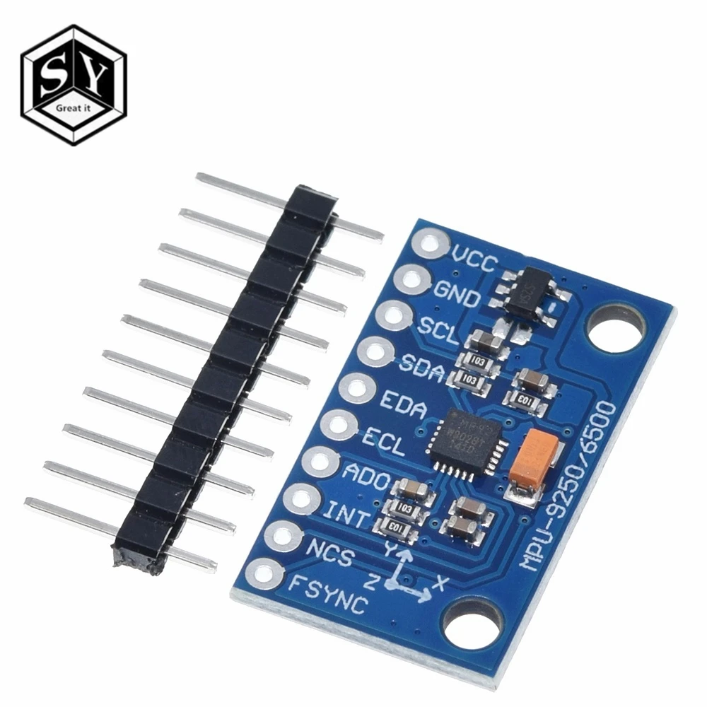 MPU 9250 GY 9 осевой сенсорный модуль I2C/SPI связь триосевой гироскоп + акселерометр