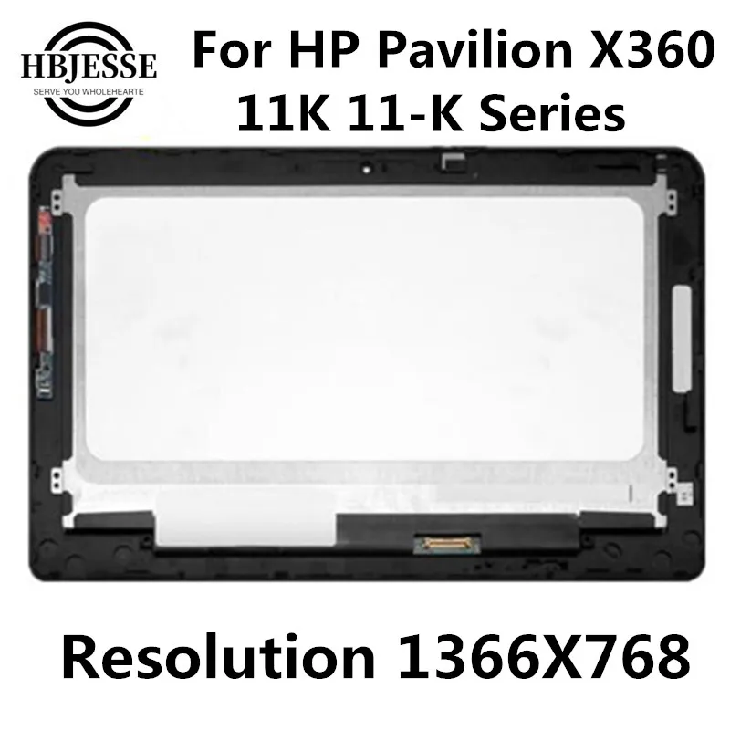 Дигитайзер сенсорного экрана 11 6 дюйма ЖК-дисплей в сборе + рамка для HP Pavilion 11-K