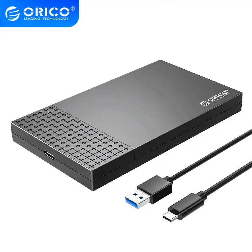 ORICO Type C SSD чехол USB3.1 для SATA3.0 usbc Box 2 5 &quotUSB 3 1 Gen1 HDD корпус Гбит/с 4 ТБ Поддержка UASP Auto