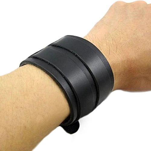 2020 винтажный панк ремень из натуральной коровьей искусственной кожи браслет