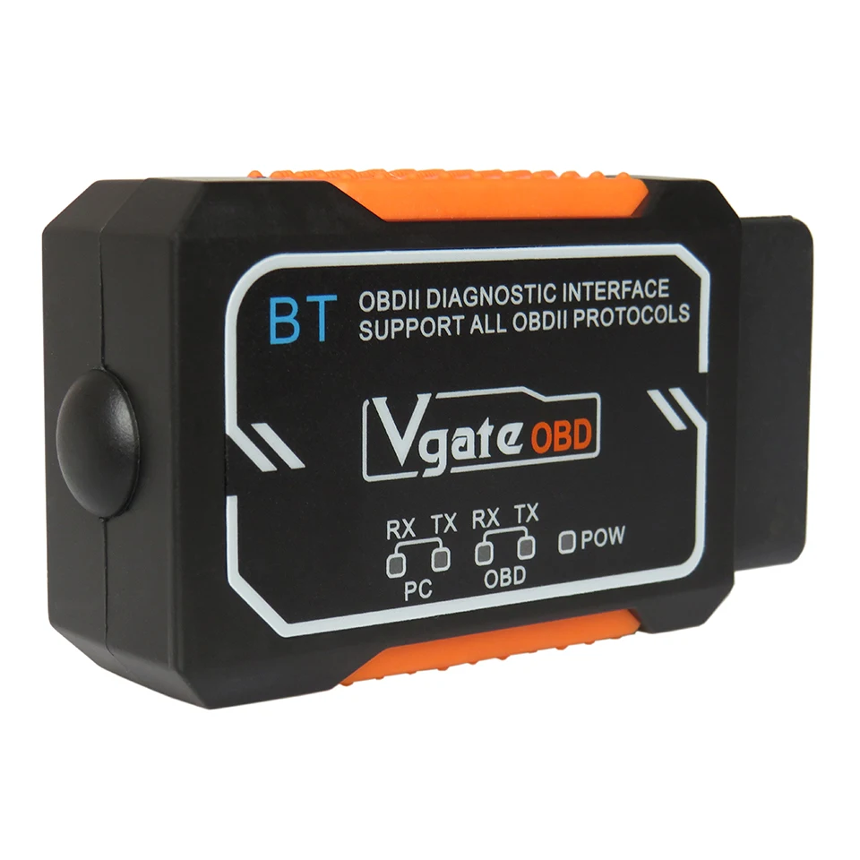 Obd2 сканер Vgate для Android/iOS ELM327 Bluetooth V1.5 Автомобильные диагностические инструменты Elm