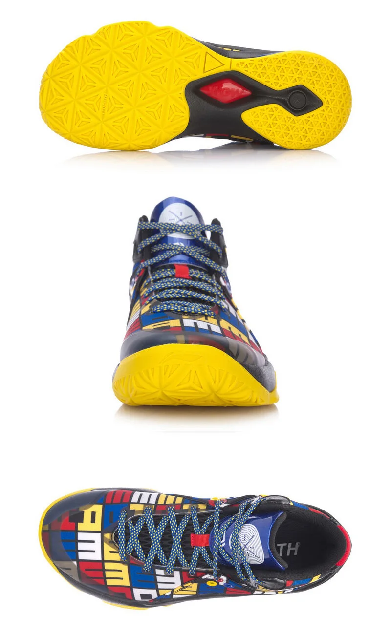 Li-Ning мужские все в команде 4 Уэйд профессиональные баскетбольные кроссовки Подушка дышащая подкладка облако Спортивная обувь Кроссовки ABAM013 XYL290