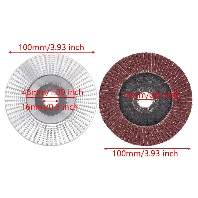 

Angle Grinder Disc Wood Grinding Wheel and Sanding Flap Discs for Sanding Carving Shaping Polishing Plate