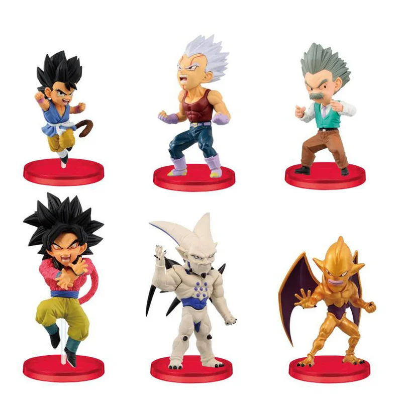 Фигурки героев аниме Bandai Dragon Ball WCF GT4 Gashapon ПВХ экшн фигурки коллекционные модели