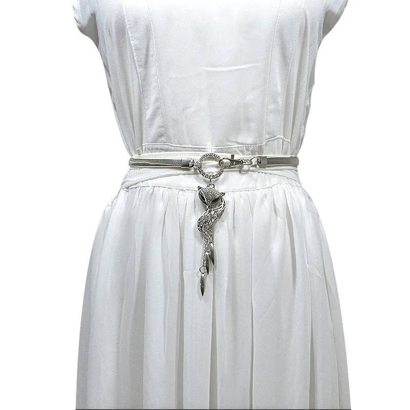 

Hip High Waist Gold Silver Belts For Women Fashion Waistbands All-Match Belt For Party Jewelry Dress Waist Metal Chain Belts