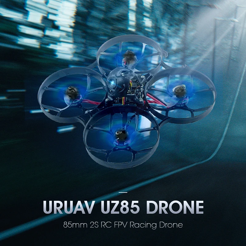 URUAV UZ85 85 мм 2S RC FPV гоночный Дрон w/ Caddx ANT Lite камера CrazybeeX AIO F4 Контроллер полета и