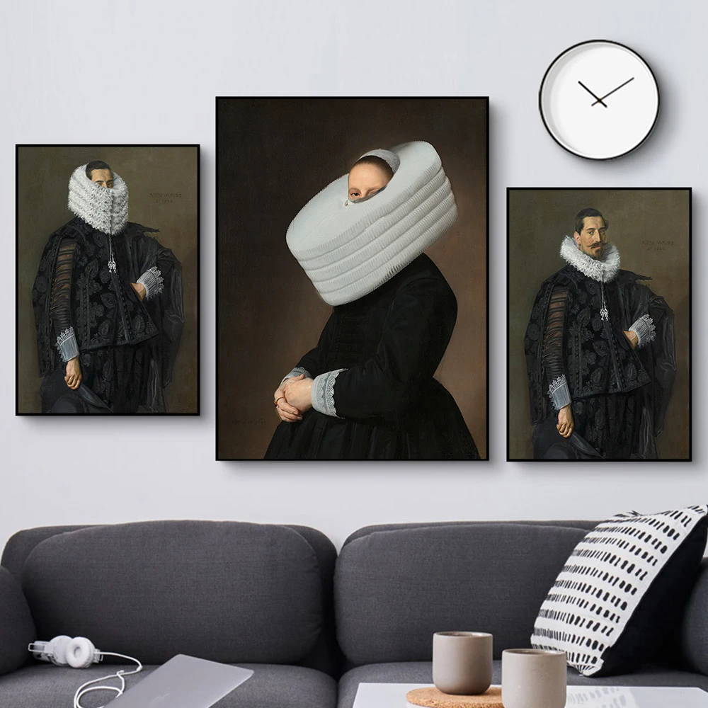 

Portrait of Adriana Croes Canvas Paintings Art Wall By Rembrandt Famous Wall Art Posters and Prints Wall Poster Decor Cuadros