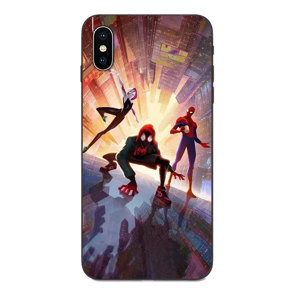 Spider Man Into The Verse For Galaxy A8 A9 Star Note 4 8 9 10 S3 S4 S5 S6 S7 S8 S9 S10 Edge Lite Plus Pro G313 | Мобильные телефоны