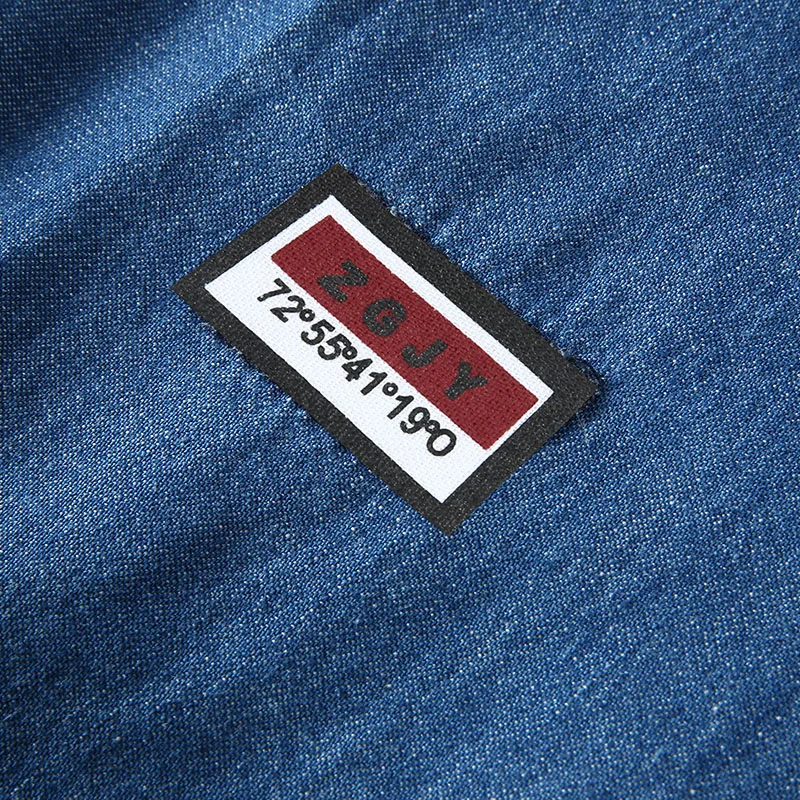 Размера плюс L-5XL 6XL 7XL 8XL 100% джинсовая хлопковая рубашка для мужчин с коротким