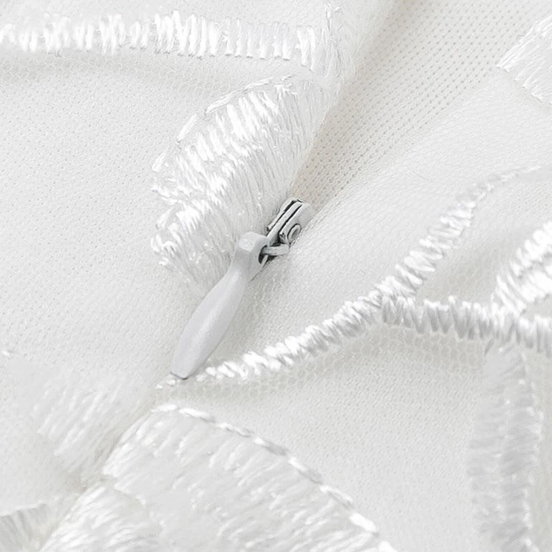 Платье с длинными рукавами и вышивкой v-образным вырезом женские вечерние платья