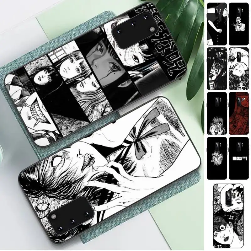 

Junji Ito Terror Horror Anime Phone Case for Samsung S10 21 20 9 8 plus lite S20 UlTRA 7edge