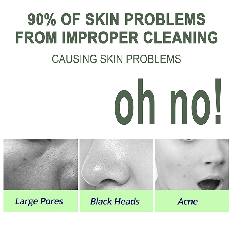 

Green tea mask oil control acne clearing mud mask moisturizing shrink pores