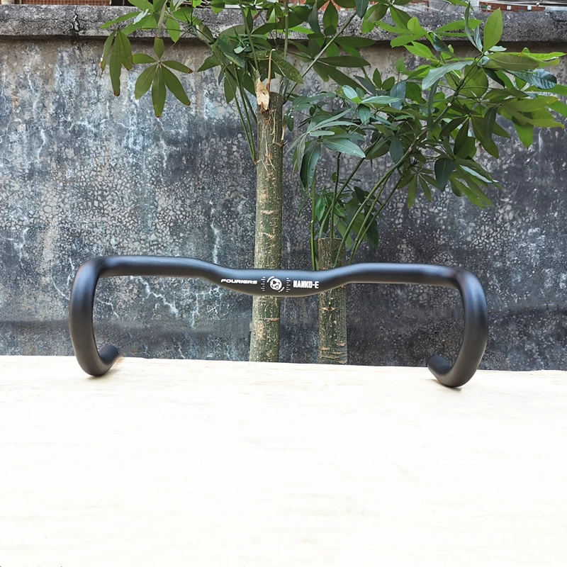 

FOURIERS HB-RA011 Road Bike Handlebar 31.8x360/380/400/420mm aluminium Bike Bent Handlebar bicycle accessories