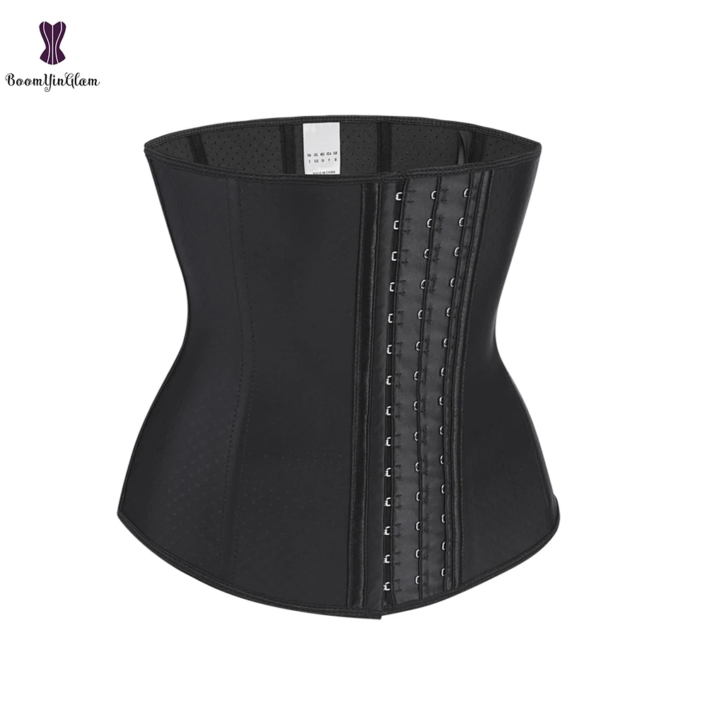 Высокое качество XXS XXL корсет формирователь тела 9 Сталь костей латексный