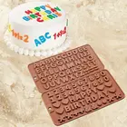 Номер Плесень Fondant (сахарная) печенье 26 букв алфавита для выпечки аксессуары DIY Инструменты для выпечки тортов украшения силиконовые формы букв