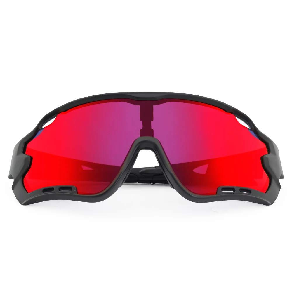 Поляризованные велосипедные очки Kapvoe полностью красные синие зеленые