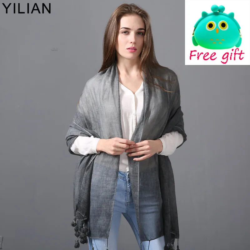 Бренд YILIAN новые женские модные шарф Зимний раздел советского Стиль уличный