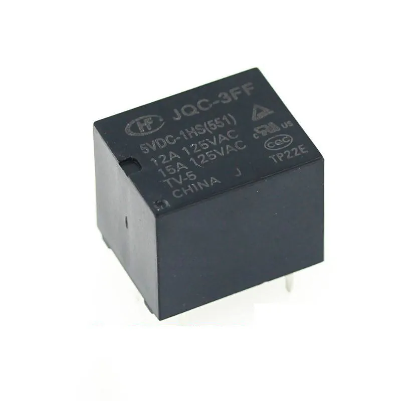 5 шт. 4-контактный hf-jqc-3ff-5 005 9 009 12 012 24 024 vdc-1hs реле | Обустройство дома