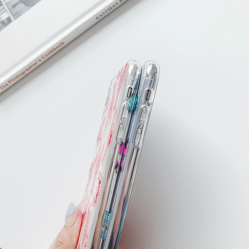 Мягкий ТПУ чехол s для iphone XR X XS Max 6 6S 7 8 Plus 11 11Pro Max простой милый чехол для телефона с рисунком бабочки Омаров