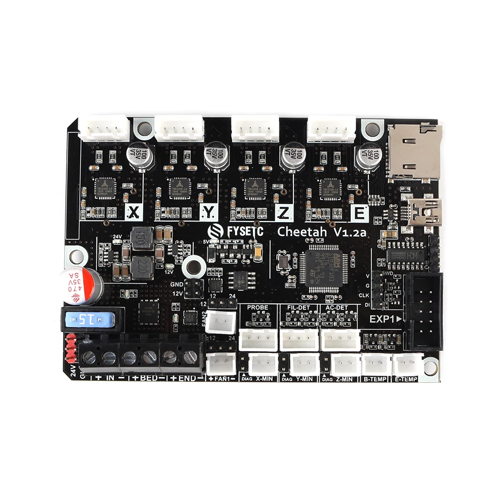 Сатиновая юбка-американка 32bit доска TMC2209 TMC2208 UART бесшумный доска марлина 2,0 СКР мини E3 для Creality CR10 Ender-3 Ender 3 Pro Ender 5