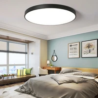 ultra thin ceiling lights 24w 18w 12w modern square round ceiling chandelier for bedroom kitchenroom livingroom lighting ac220v