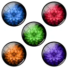 TAFREE новые модные смешанные цветы 121516182025303540 мм стеклянные кабошоны ручной работы ювелирные изделия Аксессуары для сделай сам Серьги FL364