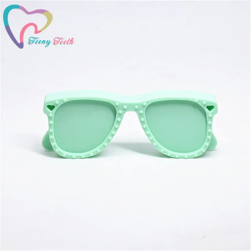 1 шт. милые Солнцезащитные очки игрушки подвески для прорезывателя зубов