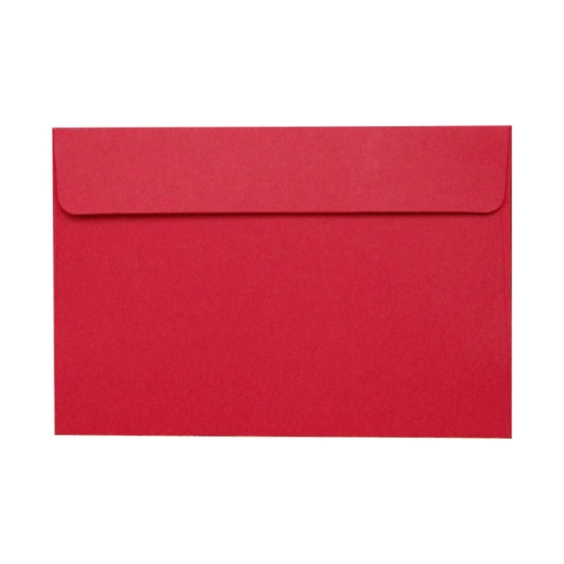 

594F Set of 10 Sheets Vintage Stationary Paper 6'' x 4'' Colorful Envelopes Set for Wedding Greeting Cards Invitations