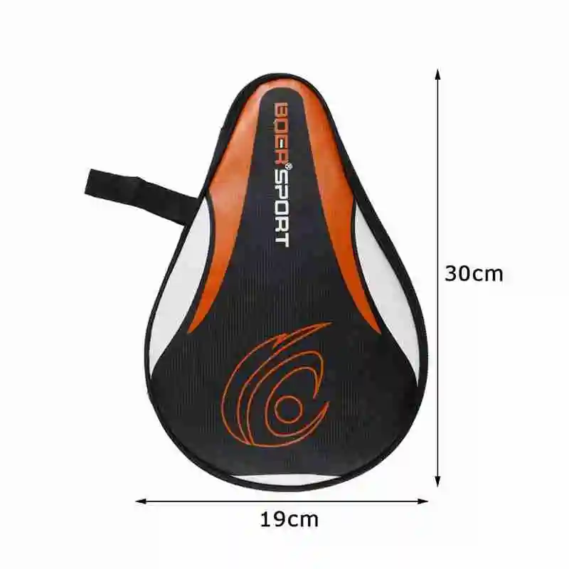

Pingpong Sport Table Tennis Racket Bag Portable Equipment Waterproof U5M1 Zipper Training Profession Accessories Protective T7I3