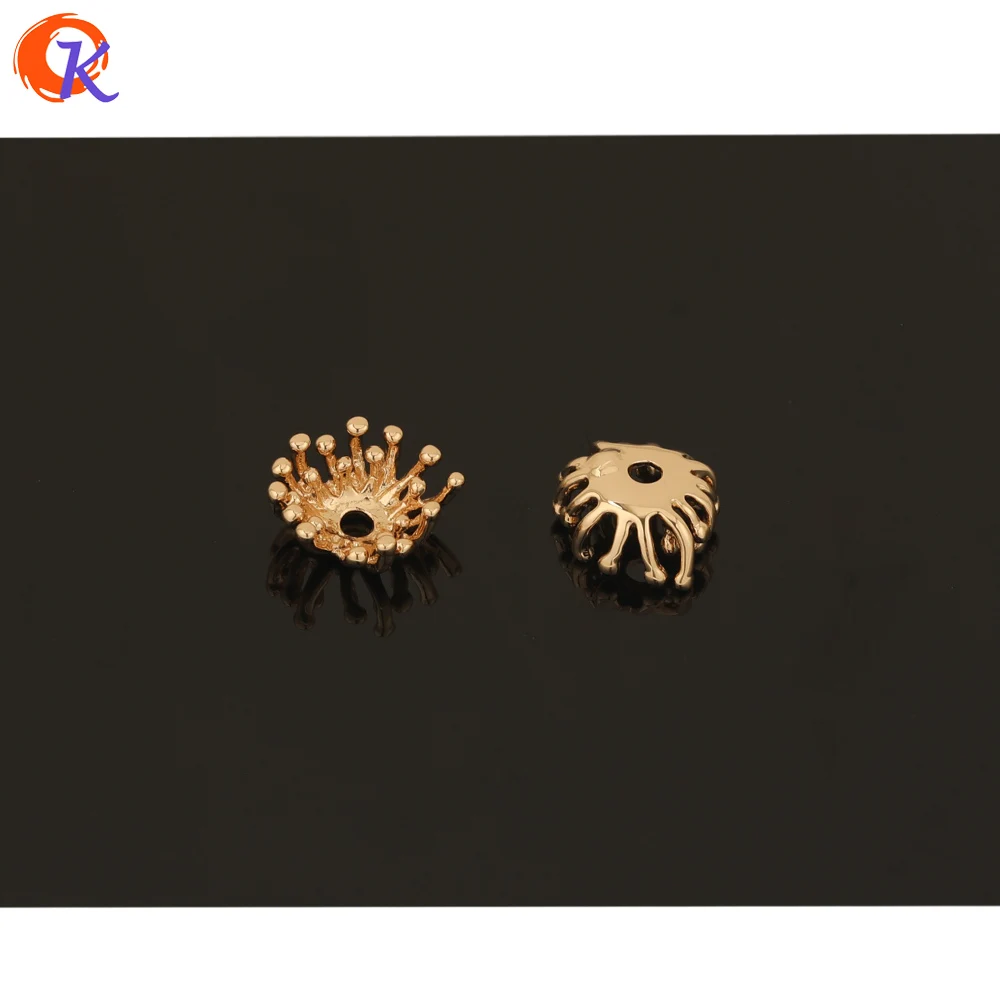 

Cordial Design 100Pcs 9*9MM Jewelry Accessories/DIY Making/Copper/Stamen Shape/Charms/Connectors/Hand Made/Earring Findings