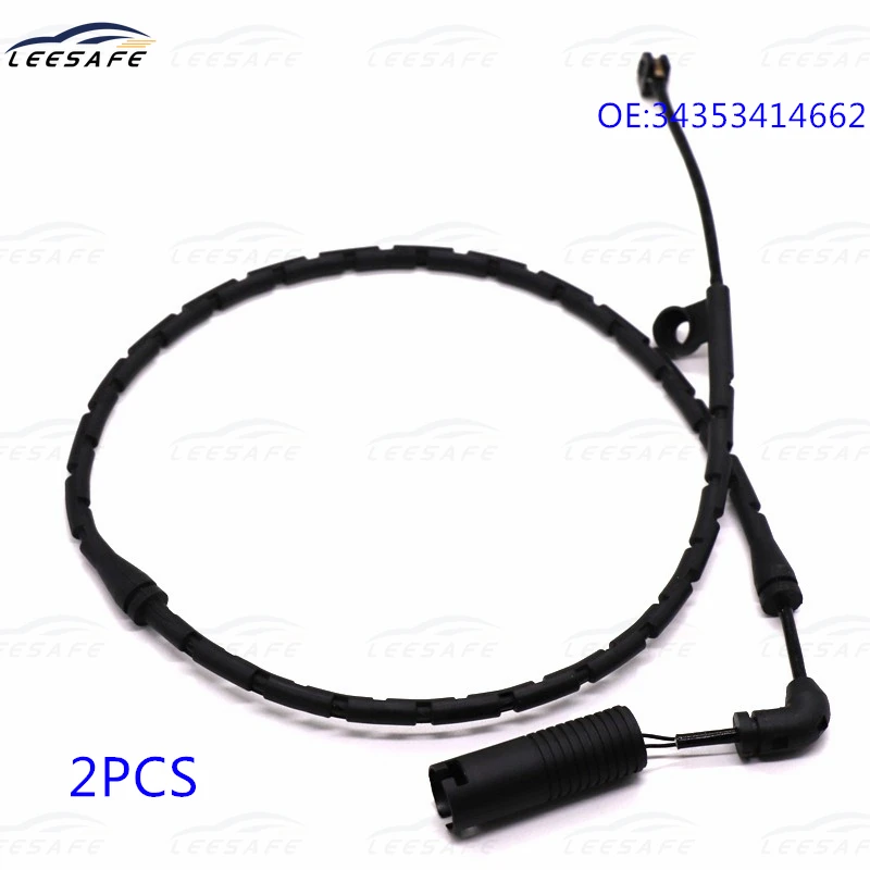 

2 PCS Front Brake Pad Wear Sensor 34353414662 for BMW X3 E83 2.0d 2.0i 2.5i 2.5si 3.0d XDrive 18d 20d 20i 25i 30d 30i EWI