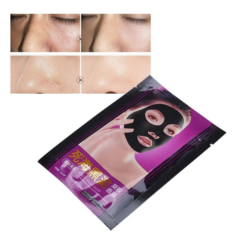 10 шт. Грязь Мертвого моря гель пилинг-офф маска для лица укрепляющая удаления