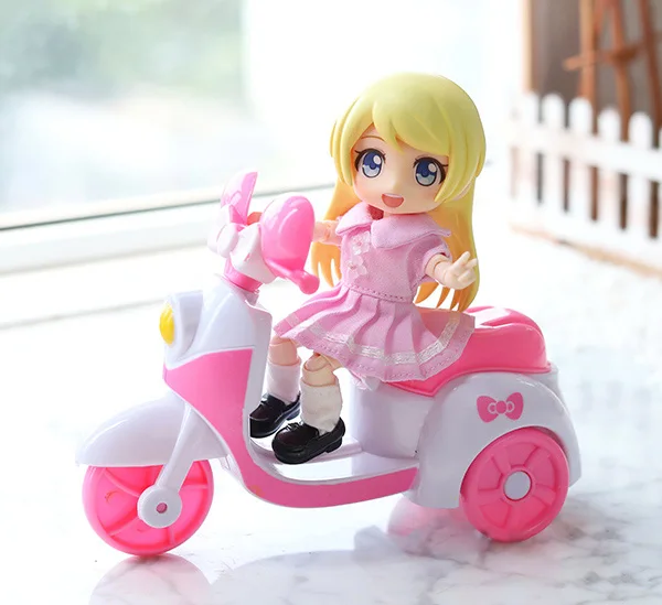 Аксессуары для кукольного домика OB11 мини-мотоцикл в виде овец 1/12 1/8 BJD ob11 cu-пакет