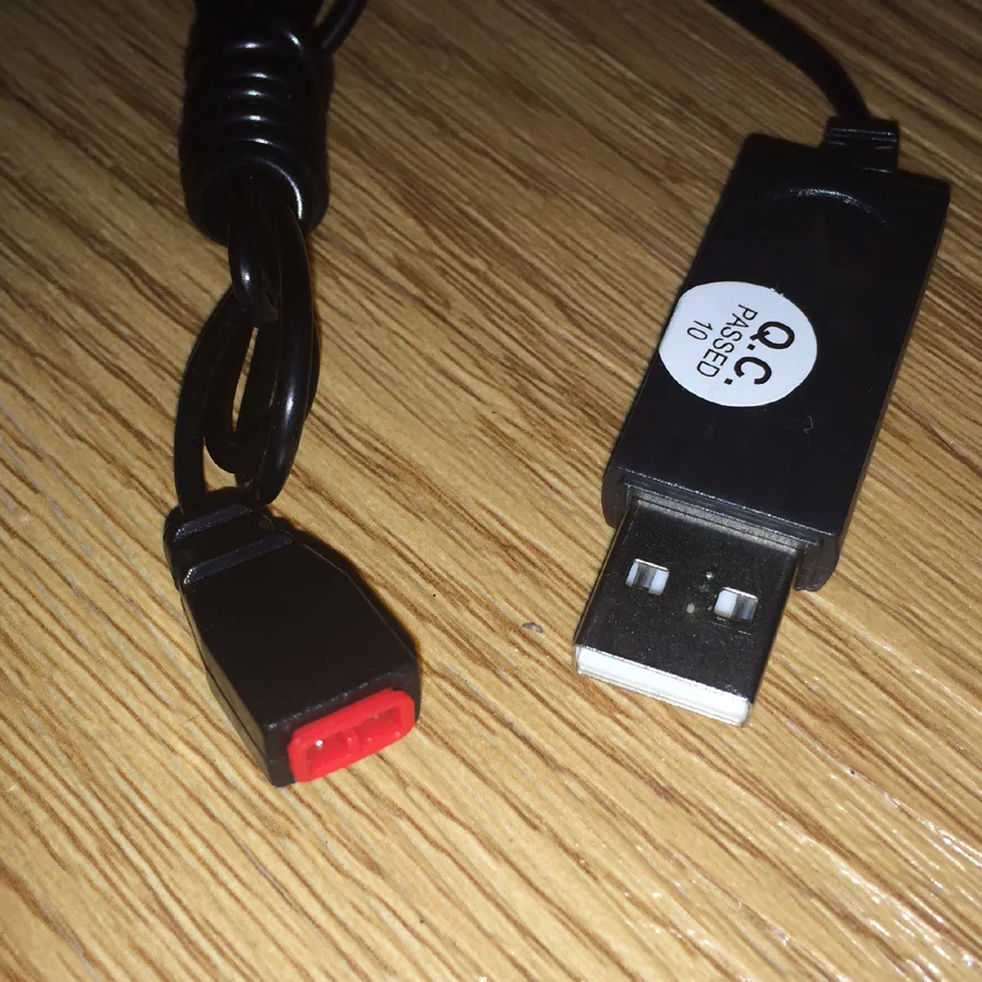 Зарядное устройство SYMA X5HC/X5HW для дрона и квадрокоптера зарядный USB-кабель 3 7 в