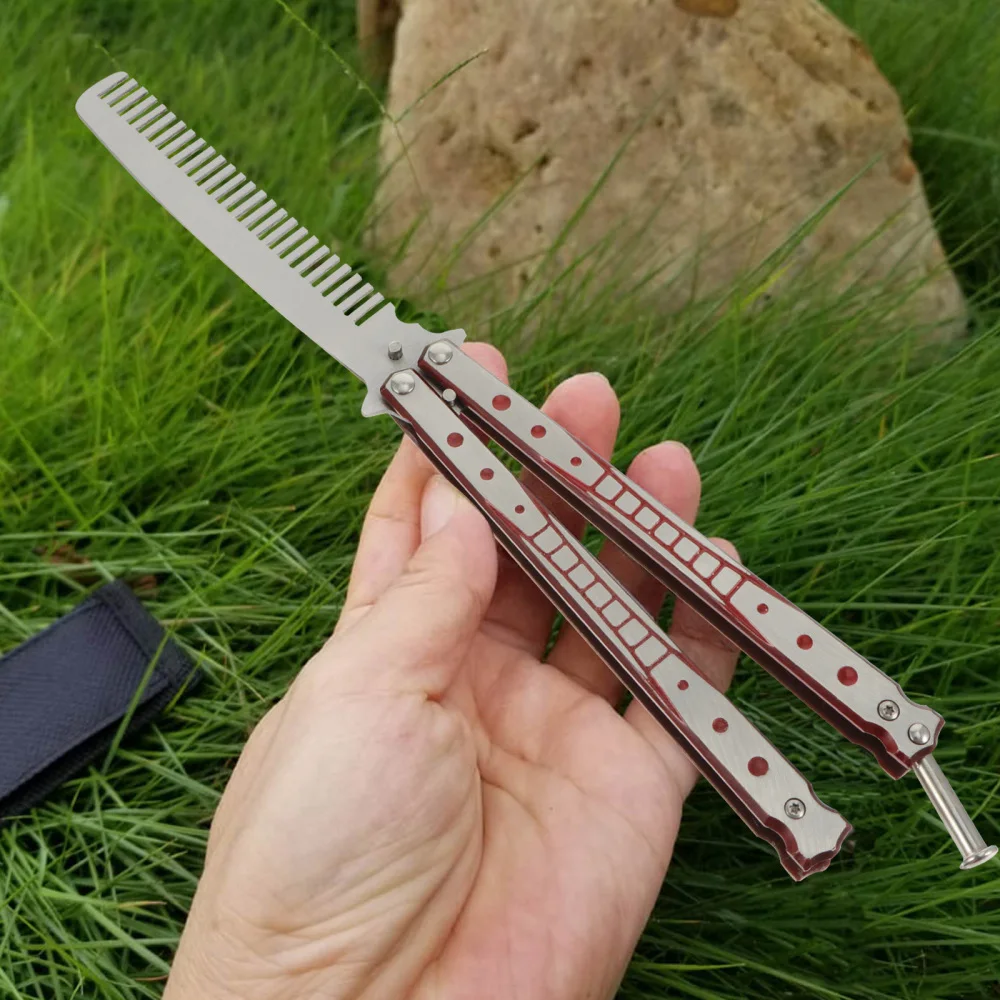 

1pc Style Folding Comb Practice Training Comb Beginners Tool
