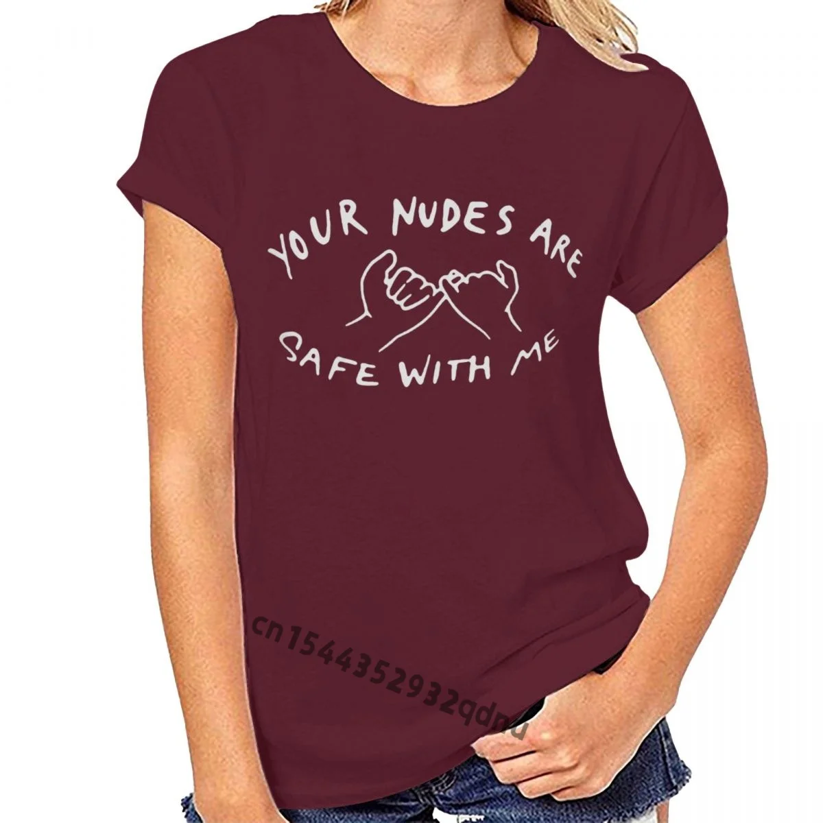 

2021 Summer Streetwear Hip Hop Tops Tees Men's Clothing Your Are Safe With Me Funny O Neck T Shirt