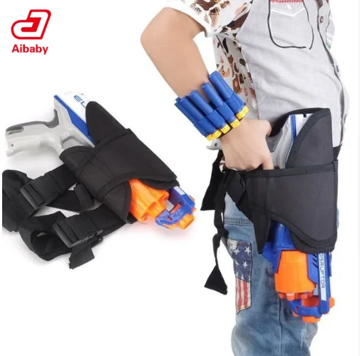 Gun bag Уличный игрушечный костюм для Nerf пистолет тактическое оборудование пистолет пуля аксессуары для журналов пуля клип совместимый Nerf пистолет мальчик подарок - Цвет: Gun bag