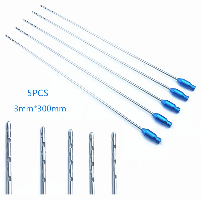 Porous Liposuction Cannulas Needle Luer Lock and Liposuction handle Liposuction Tools Fat Aspiration Needles